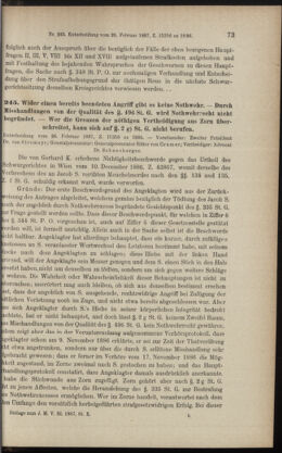 Verordnungsblatt des K.K. Justizministeriums 18871223 Seite: 103