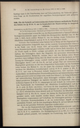 Verordnungsblatt des K.K. Justizministeriums 18871223 Seite: 104