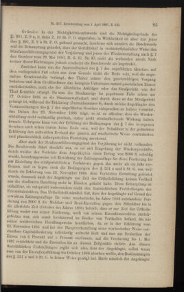 Verordnungsblatt des K.K. Justizministeriums 18871223 Seite: 125