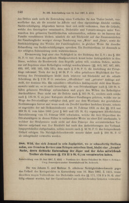 Verordnungsblatt des K.K. Justizministeriums 18871223 Seite: 178