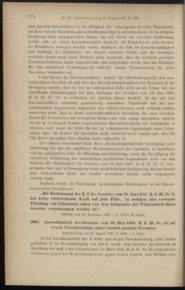 Verordnungsblatt des K.K. Justizministeriums 18871223 Seite: 202