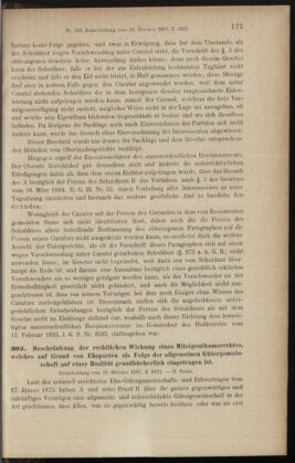 Verordnungsblatt des K.K. Justizministeriums 18871223 Seite: 203