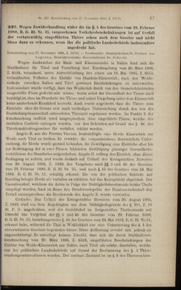 Verordnungsblatt des K.K. Justizministeriums 18871223 Seite: 77