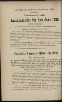 Verordnungsblatt des K.K. Justizministeriums 18871223 Seite: 8