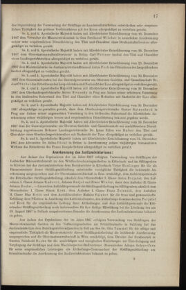 Verordnungsblatt des K.K. Justizministeriums 18880111 Seite: 17