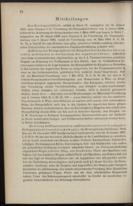 Verordnungsblatt des K.K. Justizministeriums 18880126 Seite: 2