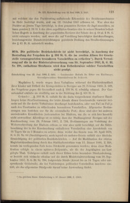 Verordnungsblatt des K.K. Justizministeriums 18880222 Seite: 105