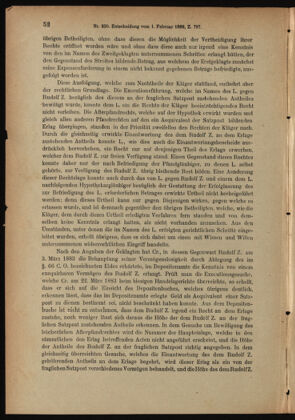 Verordnungsblatt des K.K. Justizministeriums 18880222 Seite: 36