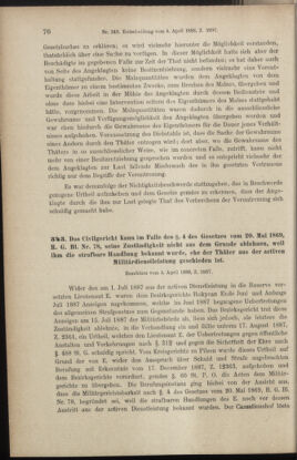 Verordnungsblatt des K.K. Justizministeriums 18880222 Seite: 54