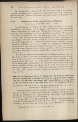 Verordnungsblatt des K.K. Justizministeriums 18880222 Seite: 68