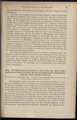 Verordnungsblatt des K.K. Justizministeriums 18880222 Seite: 69