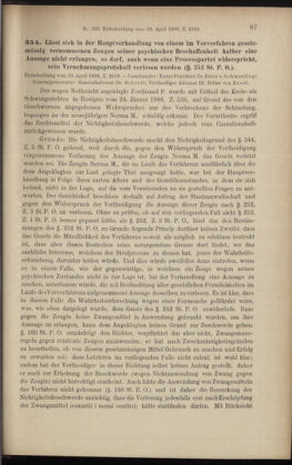 Verordnungsblatt des K.K. Justizministeriums 18880222 Seite: 71