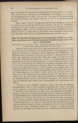 Verordnungsblatt des K.K. Justizministeriums 18880222 Seite: 80