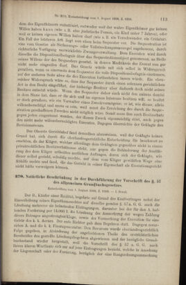 Verordnungsblatt des K.K. Justizministeriums 18880222 Seite: 97