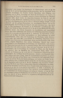 Verordnungsblatt des K.K. Justizministeriums 18880222 Seite: 99