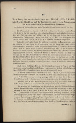 Verordnungsblatt des K.K. Justizministeriums 18880726 Seite: 2