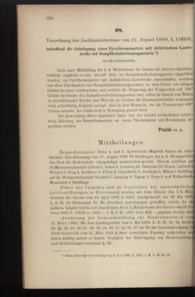 Verordnungsblatt des K.K. Justizministeriums 18880825 Seite: 2