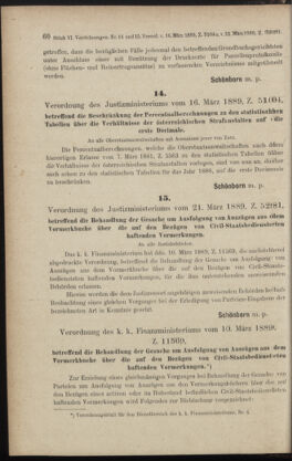 Verordnungsblatt des K.K. Justizministeriums 18890326 Seite: 4