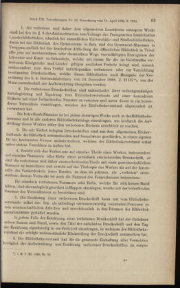 Verordnungsblatt des K.K. Justizministeriums 18890417 Seite: 3