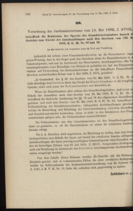 Verordnungsblatt des K.K. Justizministeriums 18890525 Seite: 2