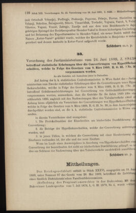 Verordnungsblatt des K.K. Justizministeriums 18890625 Seite: 4