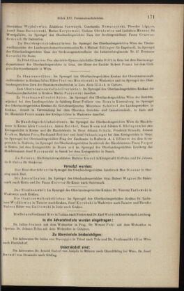 Verordnungsblatt des K.K. Justizministeriums 18890810 Seite: 15