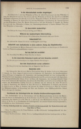 Verordnungsblatt des K.K. Justizministeriums 18891010 Seite: 7