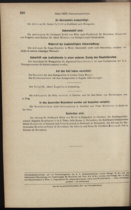 Verordnungsblatt des K.K. Justizministeriums 18891125 Seite: 8