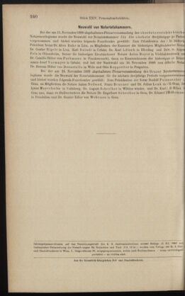 Verordnungsblatt des K.K. Justizministeriums 18891210 Seite: 14