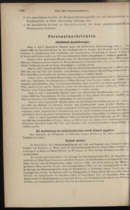 Verordnungsblatt des K.K. Justizministeriums 18891224 Seite: 4