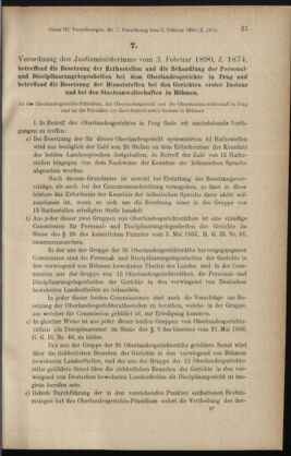 Verordnungsblatt des K.K. Justizministeriums 18900205 Seite: 3