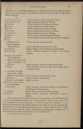 Verordnungsblatt des K.K. Justizministeriums 18900205 Seite: 9