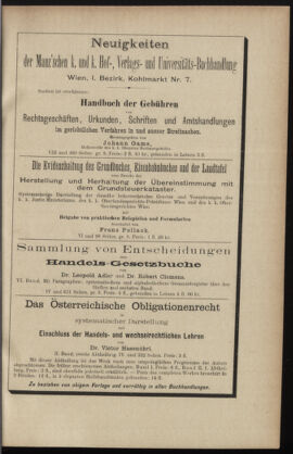 Verordnungsblatt des K.K. Justizministeriums 18900225 Seite: 15