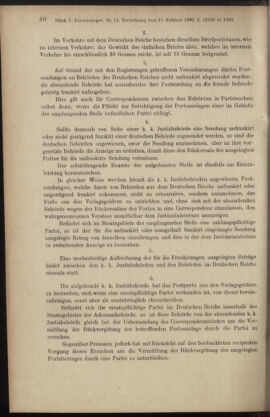 Verordnungsblatt des K.K. Justizministeriums 18900225 Seite: 2