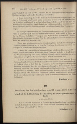 Verordnungsblatt des K.K. Justizministeriums 18900829 Seite: 4