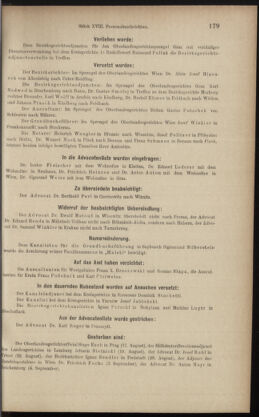 Verordnungsblatt des K.K. Justizministeriums 18900915 Seite: 11