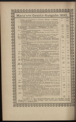 Verordnungsblatt des K.K. Justizministeriums 18901117 Seite: 8