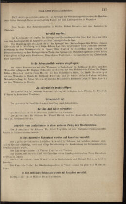 Verordnungsblatt des K.K. Justizministeriums 18901129 Seite: 15