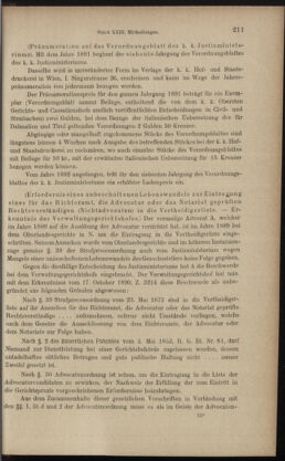 Verordnungsblatt des K.K. Justizministeriums 18901129 Seite: 7