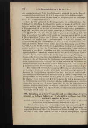 Verordnungsblatt des K.K. Justizministeriums 18901224 Seite: 134