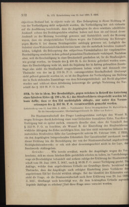 Verordnungsblatt des K.K. Justizministeriums 18901224 Seite: 142