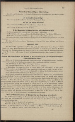 Verordnungsblatt des K.K. Justizministeriums 18901224 Seite: 85