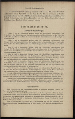 Verordnungsblatt des K.K. Justizministeriums 18910428 Seite: 11