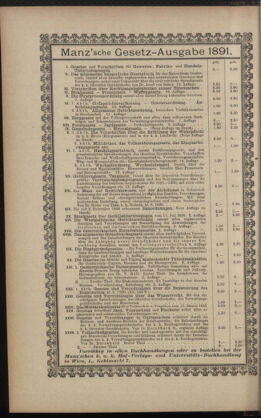 Verordnungsblatt des K.K. Justizministeriums 18910512 Seite: 8