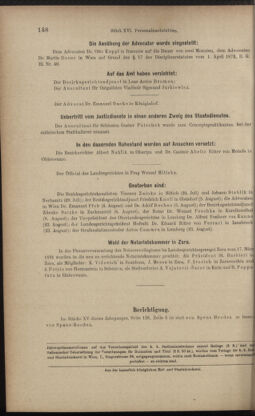 Verordnungsblatt des K.K. Justizministeriums 18910829 Seite: 8