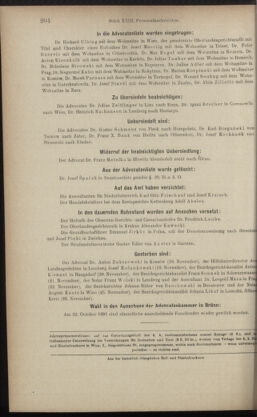 Verordnungsblatt des K.K. Justizministeriums 18911212 Seite: 6