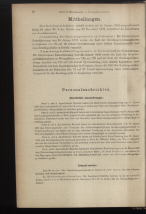 Verordnungsblatt des K.K. Justizministeriums 18920129 Seite: 2