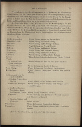 Verordnungsblatt des K.K. Justizministeriums 18920225 Seite: 3