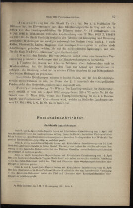 Verordnungsblatt des K.K. Justizministeriums 18920426 Seite: 11