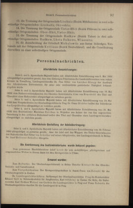 Verordnungsblatt des K.K. Justizministeriums 18920528 Seite: 5